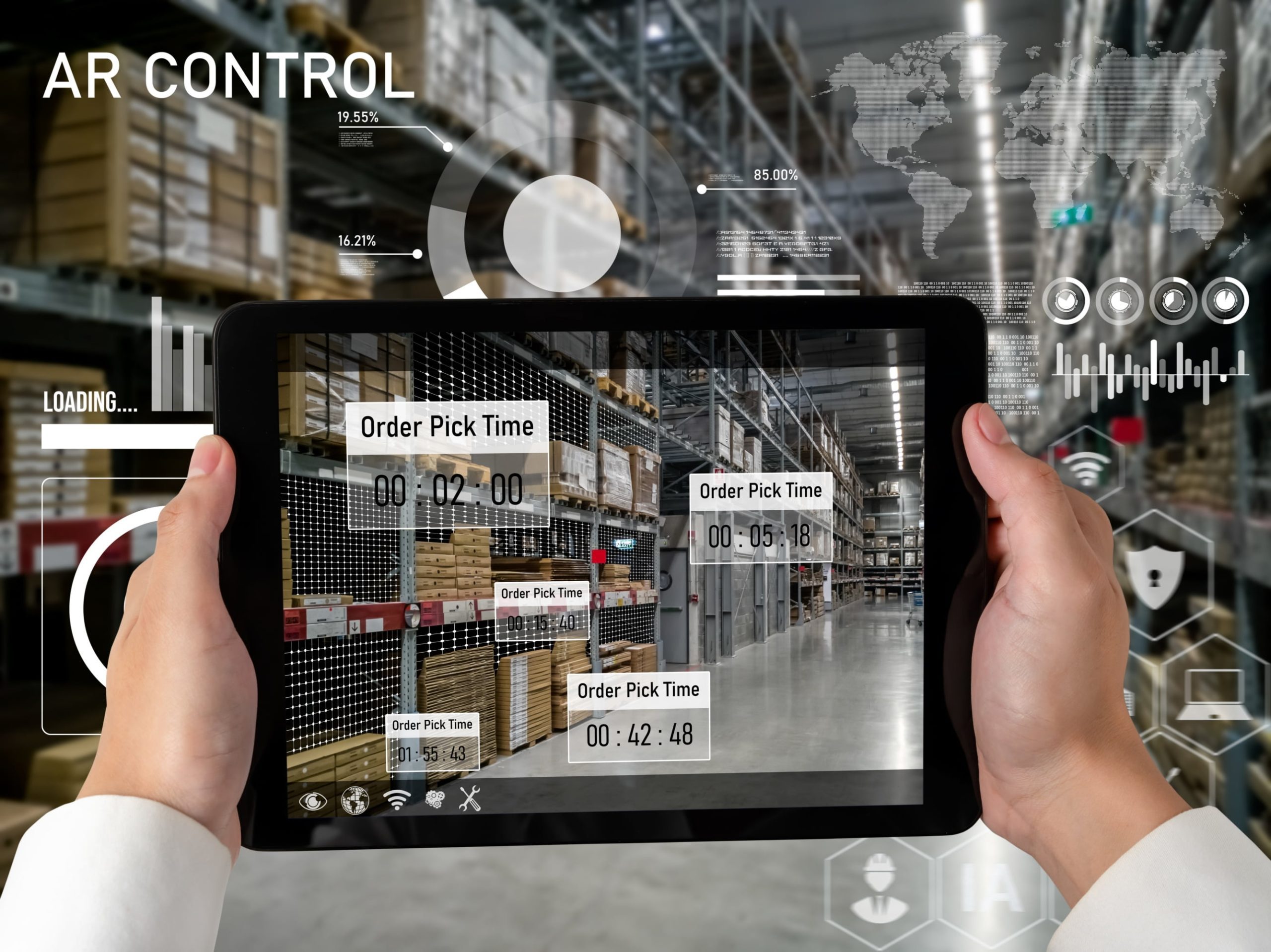Smart warehouse management system using augmented reality technology